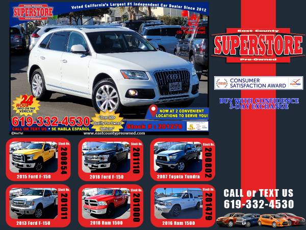 2017 AUDI Q5 2.0T PREMIUM QUATTRO SUV-EZ FINANCING-LOW DOWN! - cars... for sale in El Cajon, CA – photo 24