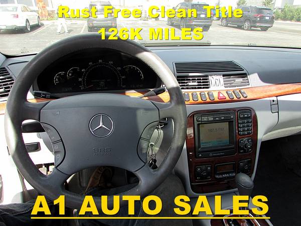 rust free 2001 Mercedes Benz S430 126k miles - - by for sale in Willowbrook, IL – photo 16