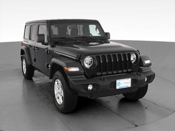 2020 Jeep Wrangler Unlimited Sport S Sport Utility 4D suv Black - -... for sale in Asheville, NC – photo 16