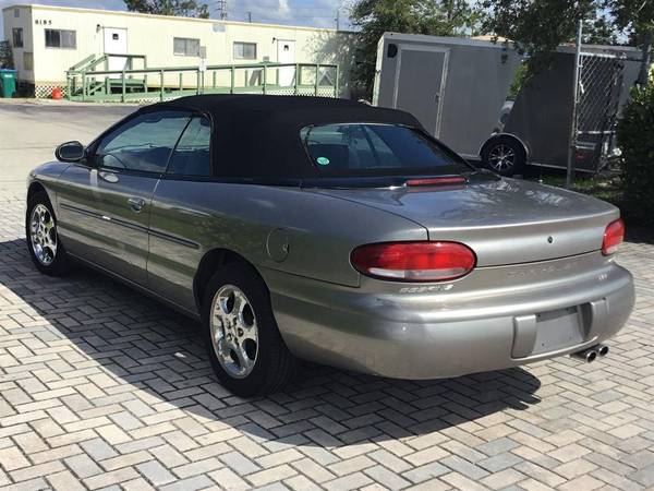 1999 Chrysler Sebring JXi - Lowest Miles / Cleanest Cars In FL -... for sale in Fort Myers, FL – photo 3