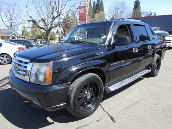2002 Cadillac Escalade EXT 4dr AWD BLACK SUPER SHARP TRUCK ! for sale in Milwaukie, OR – photo 2