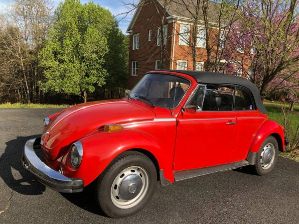 1978 VW Beetle Convertible for sale in Charlottesville, VA