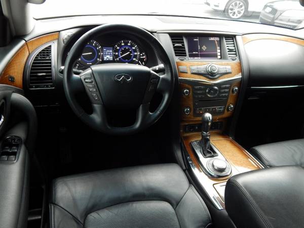 Clean Carfax 2012 Infiniti QX56 4WD w/3rd Row Seat + FULLY LOADED -... for sale in Auburn, WA – photo 2