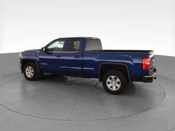 2014 GMC Sierra 1500 Double Cab SLE Pickup 4D 6 1/2 ft pickup Blue -... for sale in Bronx, NY – photo 6