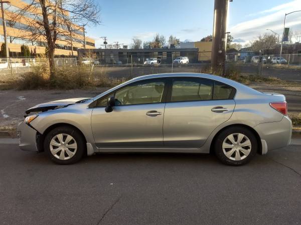 Wrecked 2014 Subaru Impreza for sale in Denver , CO – photo 4