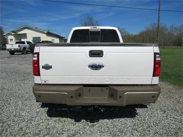 2014 FORD F450 SUPER DUTY KING RANCH, White APPLY ONLINE for sale in Summerfield, TN – photo 11