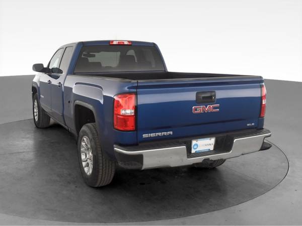 2017 GMC Sierra 1500 Double Cab SLE Pickup 4D 6 1/2 ft pickup Blue -... for sale in Washington, District Of Columbia – photo 8