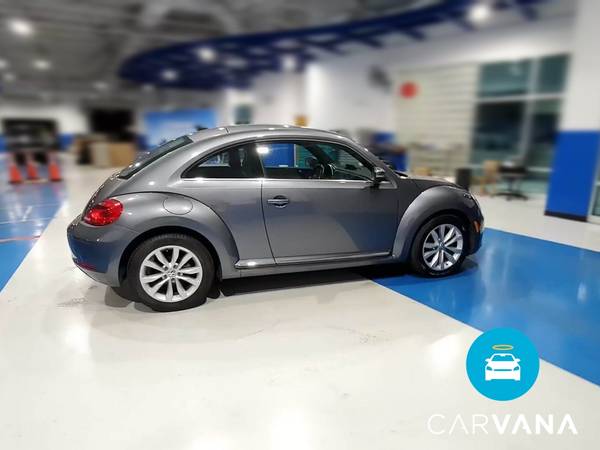 2014 VW Volkswagen Beetle TDI Hatchback 2D hatchback Gray - FINANCE... for sale in Greensboro, NC – photo 12