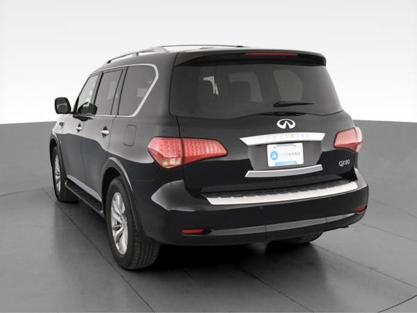 2016 INFINITI QX80 Sport Utility 4D suv Black - FINANCE ONLINE -... for sale in Washington, District Of Columbia – photo 8