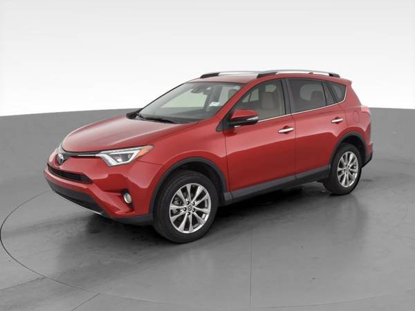 2017 Toyota RAV4 Limited Sport Utility 4D suv Red - FINANCE ONLINE -... for sale in Atlanta, WY – photo 3