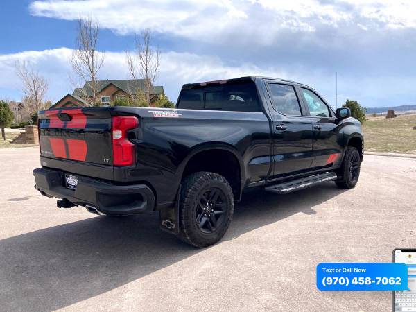 2019 Chevrolet Chevy Silverado 1500 4WD Crew Cab 147 LT Trail Boss for sale in Sterling, CO – photo 8