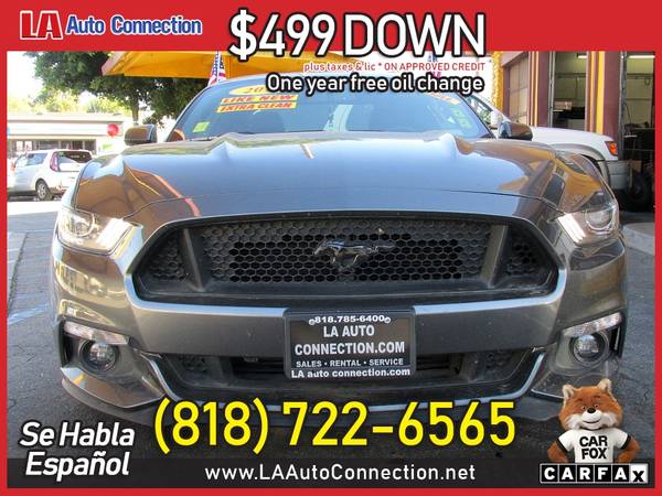 2015 Ford Mustang EcoBoost Premium FOR ONLY 325/mo! for sale in Van Nuys, CA – photo 3