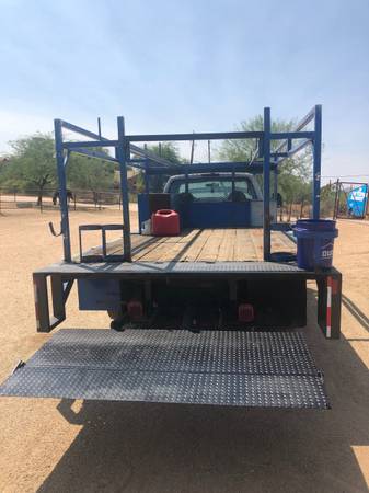 2000 Ford F-450 dually diesel 7.3 flat bed - cars & trucks - by... for sale in Phoenix, AZ – photo 9