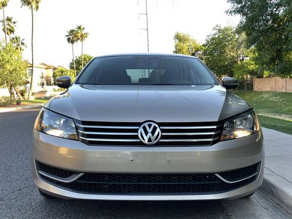 2015 VW Volkswagen Passat 1 8T Wolfsburg Ed sedan Titanium Beige for sale in Phoenix, AZ – photo 9