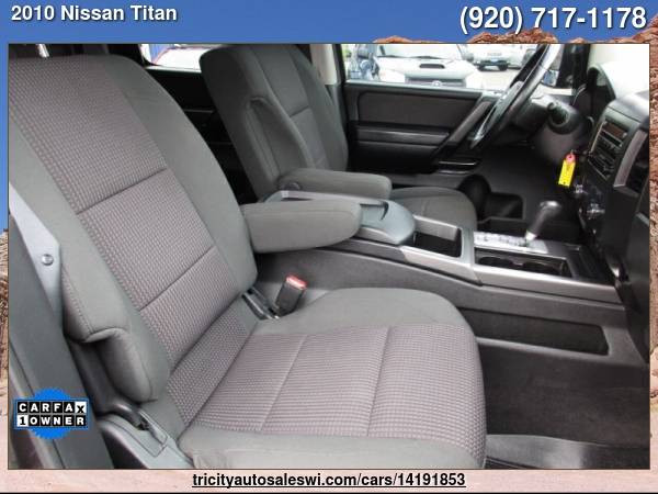 2010 NISSAN TITAN SE 4X4 4DR CREW CAB SWB PICKUP Family owned since for sale in MENASHA, WI – photo 22