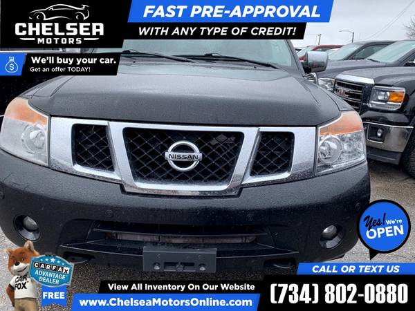 291/mo - 2012 Nissan Armada Platinum 4WD! 4 WD! 4-WD! - Easy for sale in Chelsea, MI – photo 3