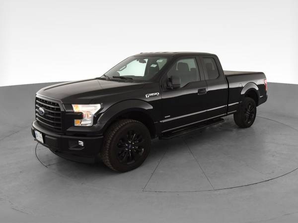 2017 Ford F150 Super Cab XL Pickup 4D 6 1/2 ft pickup Black -... for sale in Westport, NY – photo 3