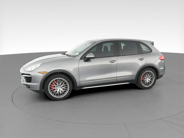 2011 Porsche Cayenne Turbo Sport Utility 4D suv Gray - FINANCE... for sale in Washington, District Of Columbia – photo 4