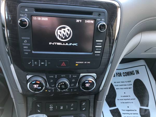 2015 BUICK ENCLAVE LEATHER 3RD ROW LEATHER BACKUP CAM DOUBLE... for sale in Madison Heights, MI – photo 19