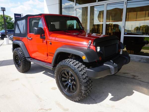 2013 Jeep Wrangler Sport 4WD suv Flame Red Clearcoat for sale in Baton Rouge , LA – photo 2