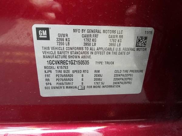 2016 Chevrolet Silverado 1500 LT for sale in Wilmington, NC – photo 7