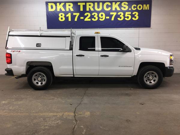 2017 1500 4X4 Double Cab V8 Work Truck w/Leer Topper & Ladder - cars for sale in Other, AL