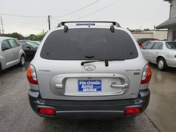 2004 Hyundai Sante FE AWD SUV - Auto/Leather/Wheels/Roof - NICE!! for sale in Des Moines, IA – photo 7
