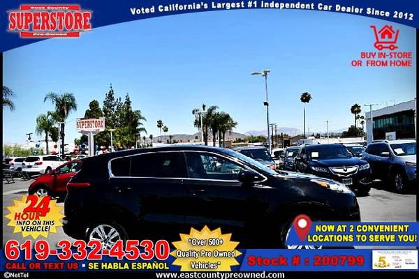 2018 KIA SPORTAGE LX -EZ FINANCING-LOW DOWN! - cars & trucks - by... for sale in El Cajon, CA – photo 8