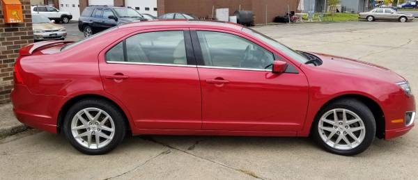 2010 Ford Fusion SEL - SPECIAL Red Low Miles Moonroof Leather for sale in New Castle, PA – photo 4