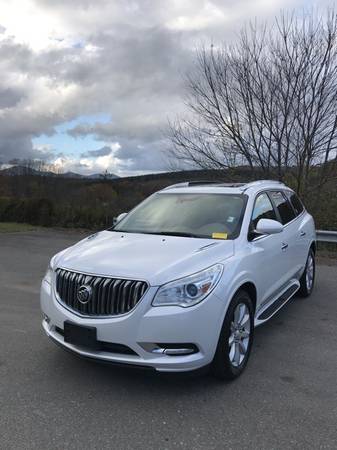2017 Buick Enclave Premium Group suv White - cars & trucks - by... for sale in Boone, NC – photo 2