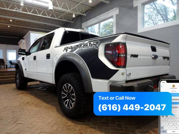 2012 Ford F-150 F150 F 150 4WD SuperCrew 145 SVT Raptor - We for sale in Wyoming , MI – photo 8