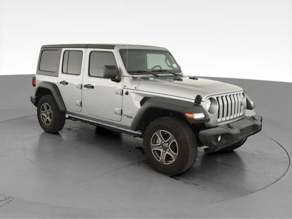 2019 Jeep Wrangler Unlimited Sport S Sport Utility 4D suv Silver - -... for sale in Seffner, FL – photo 15