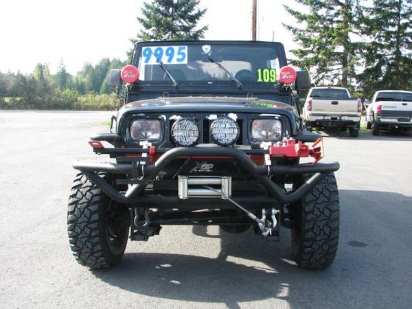 1990 Jeep Wrangler 2dr Base - cars & trucks - by dealer - vehicle... for sale in Roy, WA – photo 7