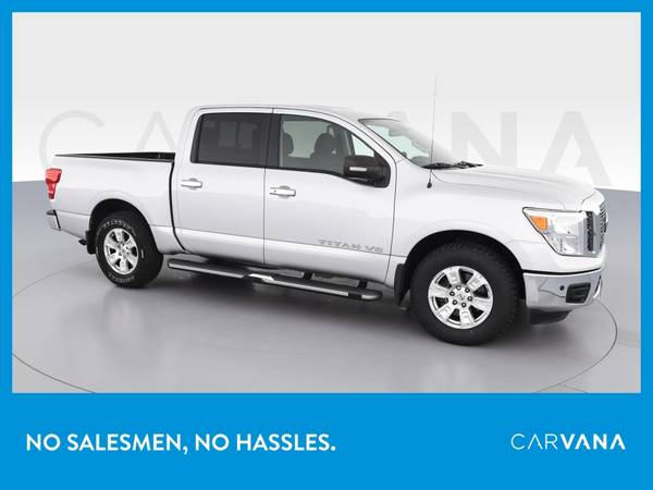 2018 Nissan Titan Crew Cab SV Pickup 4D 5 1/2 ft pickup Silver for sale in Washington, District Of Columbia – photo 11