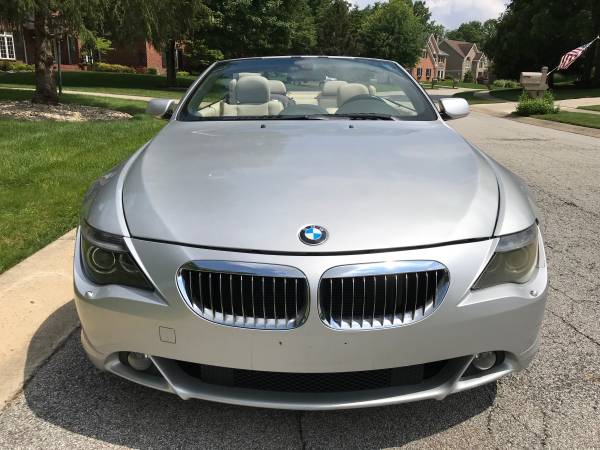 2004 BMW 645CI Convertible - Only 133K miles - New Tires and Rims for sale in McCordsville, IN – photo 10