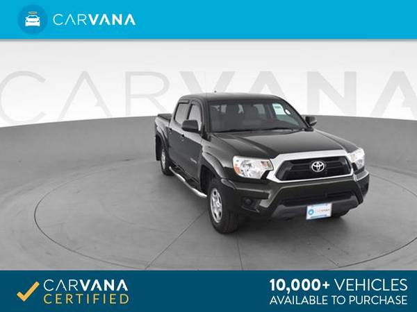2014 Toyota Tacoma Double Cab Pickup 4D 5 ft pickup Green - FINANCE for sale in Eaton Rapids, MI
