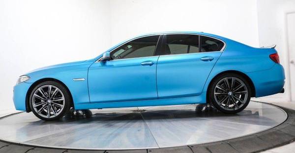 2015 BMW 5 SERIES 535i LEATHER BLUE WRAP NAVI EXTRA CLEAN L K for sale in Sarasota, FL – photo 2