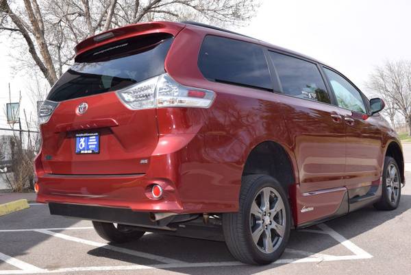 2017 Toyota Sienna SE FWD 8-Passenger RED - - by for sale in Denver, NM – photo 6