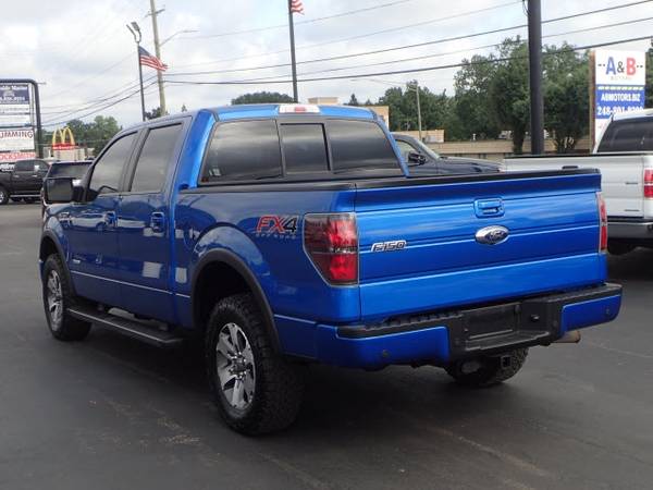 2012 Ford F150 FX4 pickup Blue for sale in Waterford Township, MI – photo 6