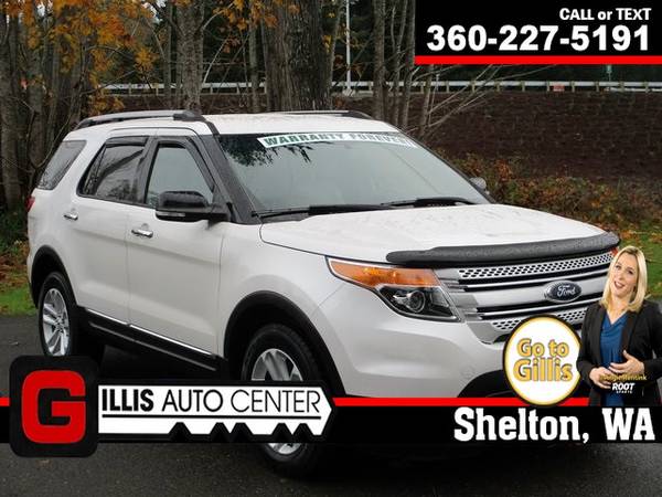 2013 Ford Explorer 4x4 4WD XLT SUV THIRD ROW SEATS LOADED - cars &... for sale in Shelton, WA