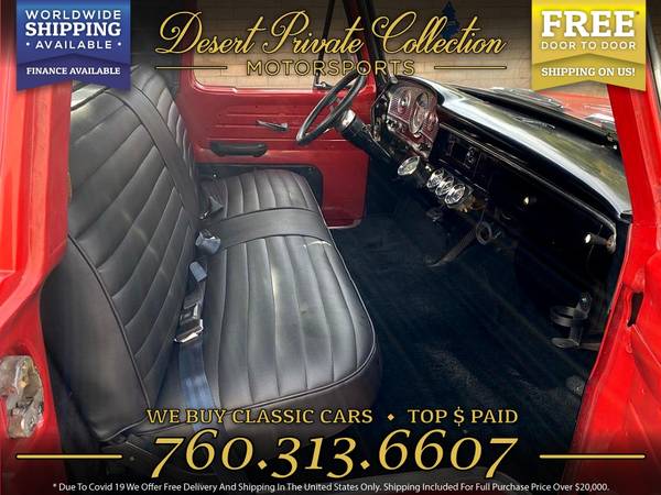 Drive this 1964 Ford F100 RARE Step side short bed v8 Pickup home for sale in Other, FL – photo 11