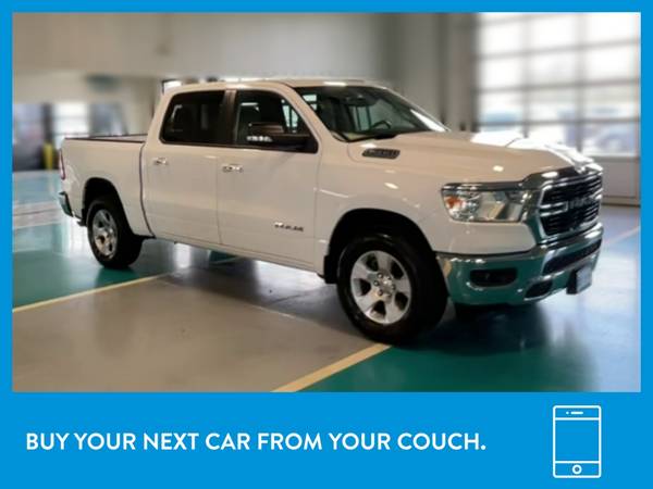 2019 Ram 1500 Crew Cab Big Horn Pickup 4D 5 1/2 ft pickup White for sale in Riverdale, IL – photo 12