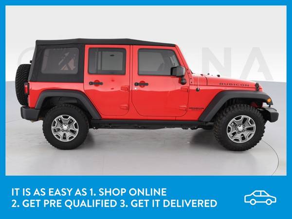 2017 Jeep Wrangler Unlimited Rubicon Sport Utility 4D suv Red for sale in Bloomington, IN – photo 10