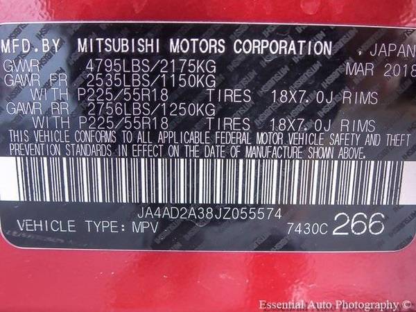 2018 Mitsubishi Outlander SUV ES - Red for sale in Homewood, IL – photo 24