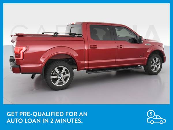 2015 Ford F150 SuperCrew Cab Lariat Pickup 4D 5 1/2 ft pickup Red for sale in York, PA – photo 9