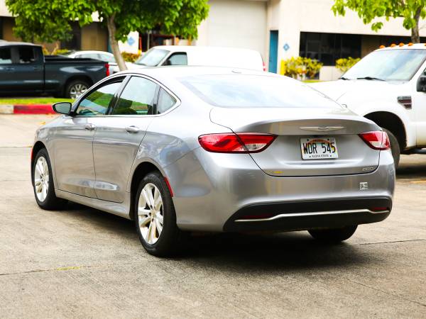 2016 Chrysler 200 Limited Sedan, Backup Cam, Auto, 4-Cyl, Silver for sale in Pearl City, HI – photo 5