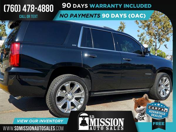 2015 Chevrolet Tahoe LTZ FOR ONLY $595/mo! - cars & trucks - by... for sale in Vista, CA – photo 12