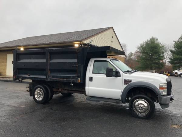 2008 Ford Super Duty F-450 DRW 4WD Reg Cab XL DUMP TRUCK 11 FT BODY... for sale in Kingston, NH – photo 5