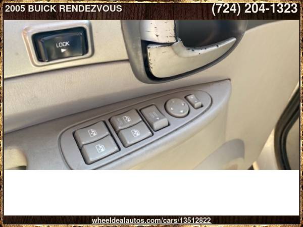 2005 BUICK RENDEZVOUS CX - cars & trucks - by dealer - vehicle... for sale in New Kensington, PA – photo 10