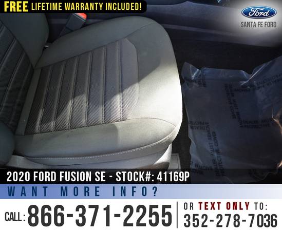 2020 Ford Fusion SE Ecoboost - Touchscreen - Cruise Control for sale in Alachua, FL – photo 22